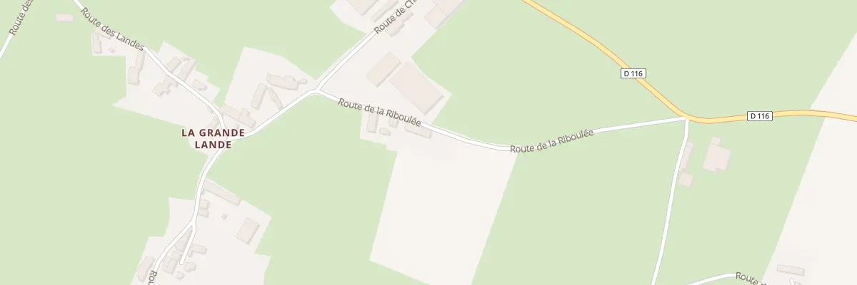 Plan du 4 Rte de la Riboulée à Chouvigny