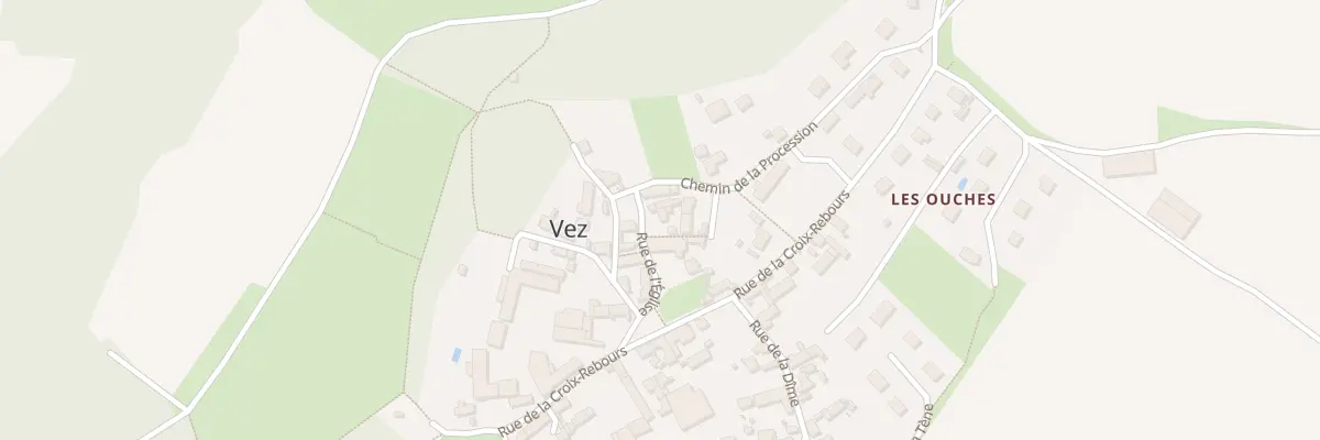 Plan du 4 Rue de l’Eglise à Vez
