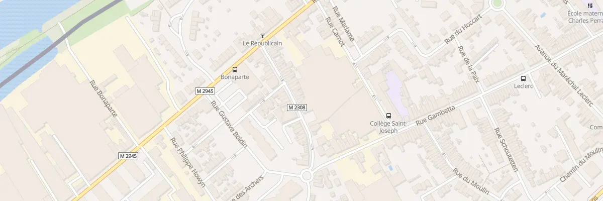 Plan du 37 Rue de Quesnoy à Comines