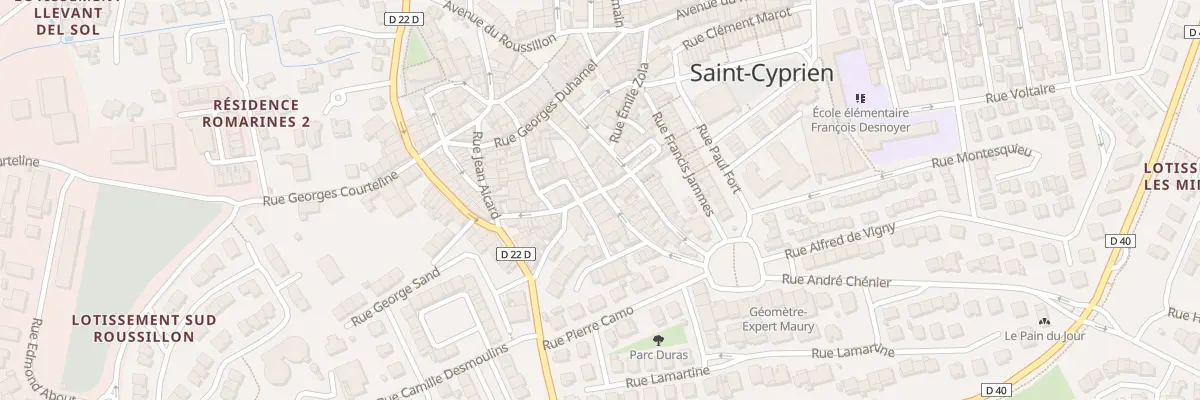 Plan du 18B Rue Vauvenargues à Saint-Cyprien