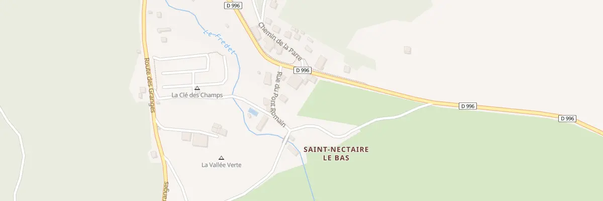 Plan du 5006 Rue Alphonse Cellier St Nec Be à Saint-Nectaire