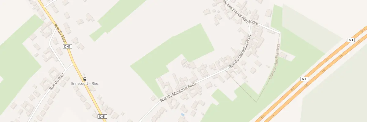 Plan du 22 Rue du Maréchal Foch à Camphin-en-Carembault