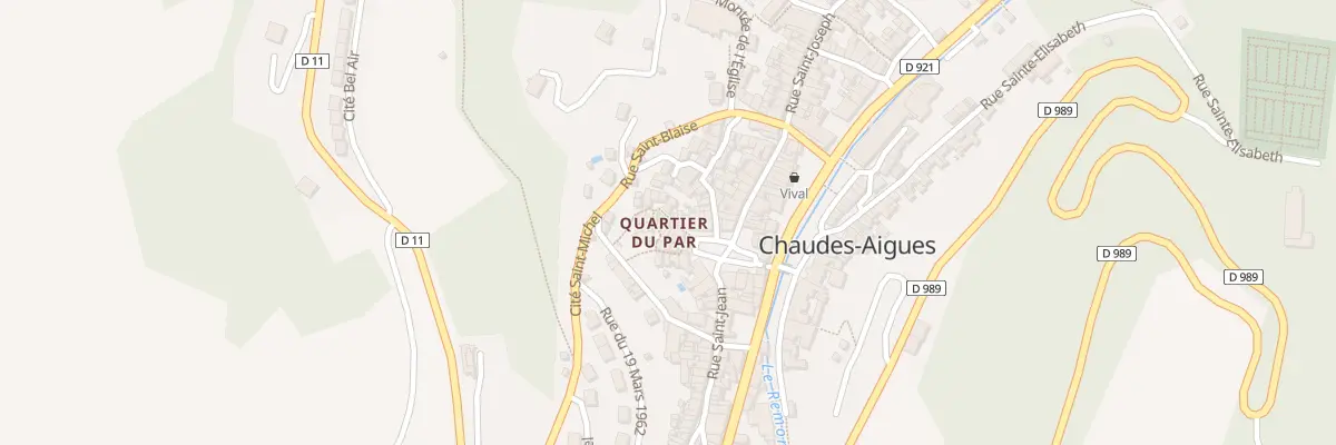 Plan du 10 Rue du Par à Chaudes-Aigues