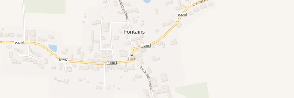Plan du 2 Rue des Forts à Fontains