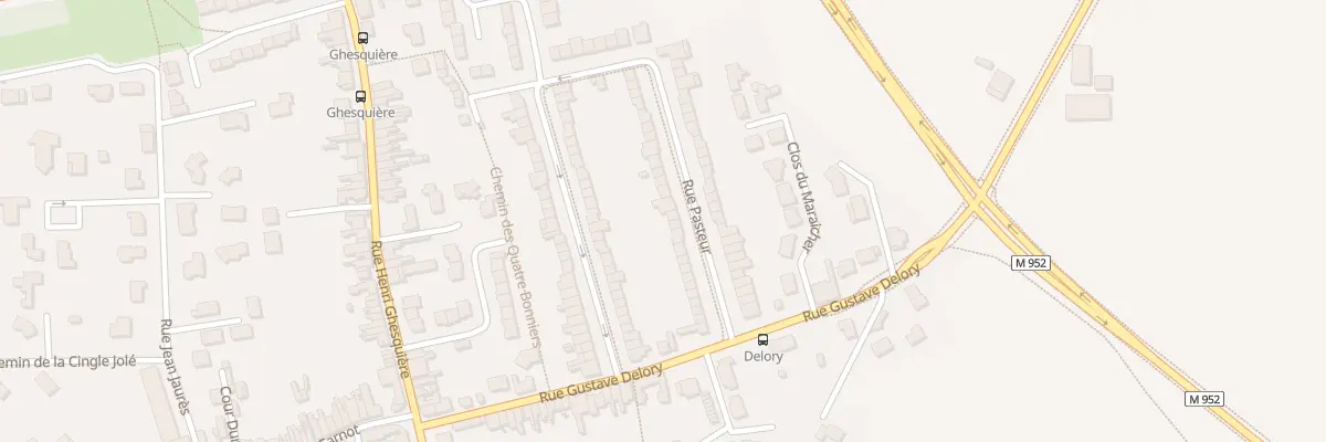 Plan du 25 Rue Pasteur à Emmerin