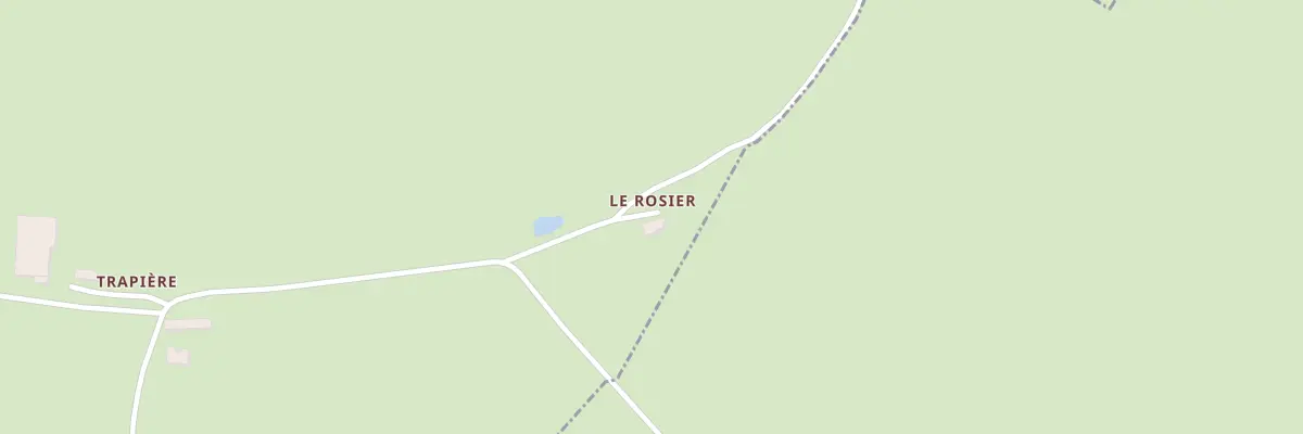 Plan du 5 Rte de Trapière à Buxières-les-Mines