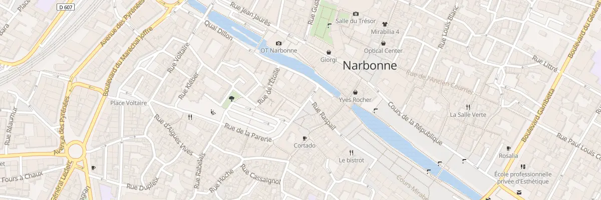 Plan du 6 Rue Hippolyte Faure à Narbonne