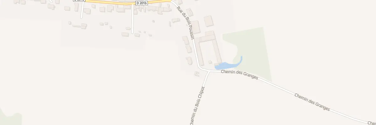Plan du 8 Rue du Bois Poussin à Fontains