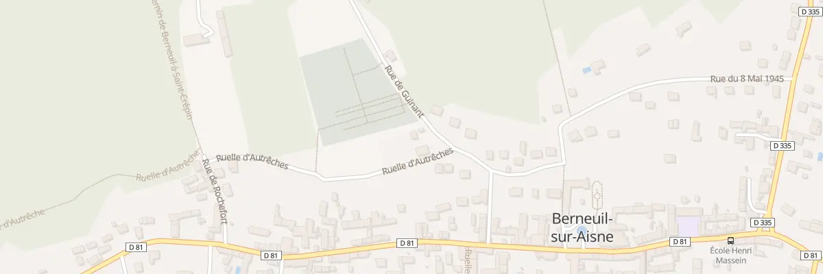 Plan du 9 Rue de Guinant à Berneuil-sur-Aisne