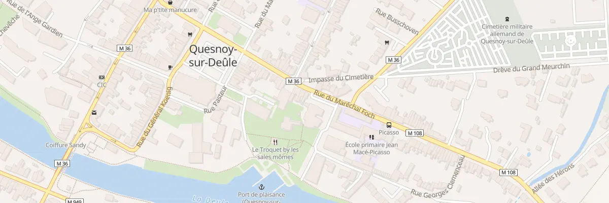 Plan du 46 Rue du Marechal Foch à Quesnoy-sur-Deûle