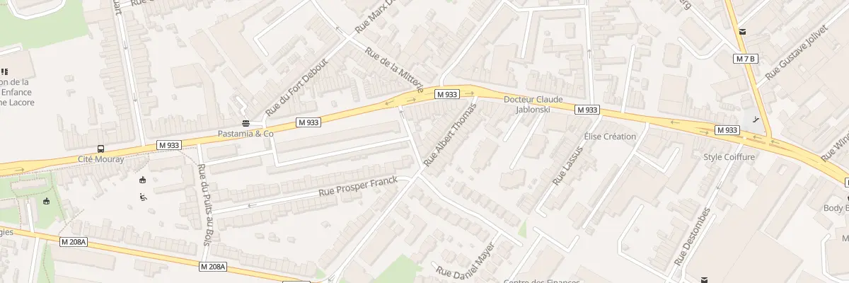 Plan du 22 Rue Albert Thomas Lomme à Lille