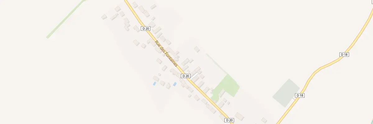Plan du 54 Rue des Fontaines à Boullarre
