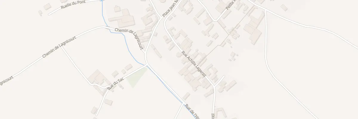 Plan du 6 Rue Achille Legentil à Pronville-en-Artois