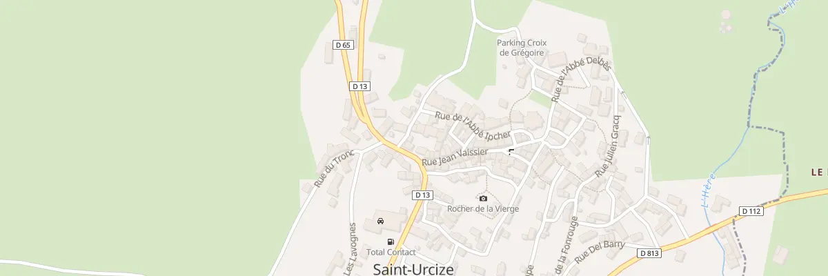 Plan du 5278 Le Bourg à Saint-Urcize