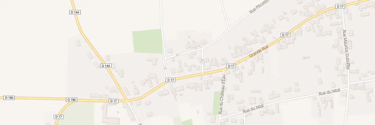 Plan du 104 Gr Grande Rue à Esmery-Hallon