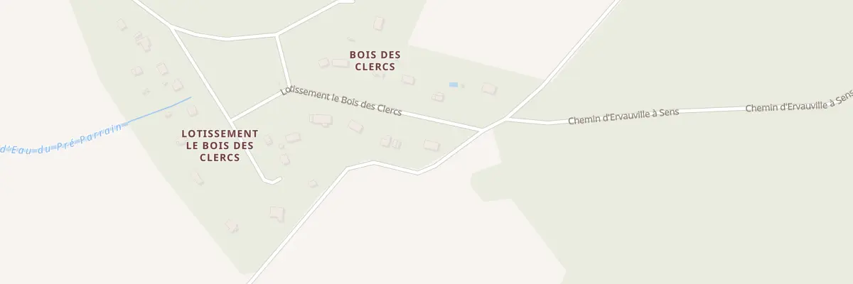 Plan du 19 Bois des Clercs à Foucherolles