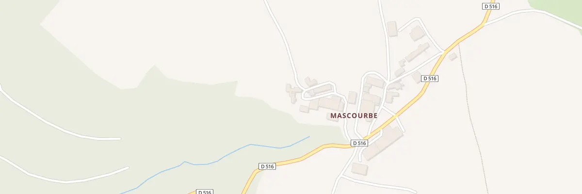 Plan du 5155 Mascourbe à Marnhagues-et-Latour