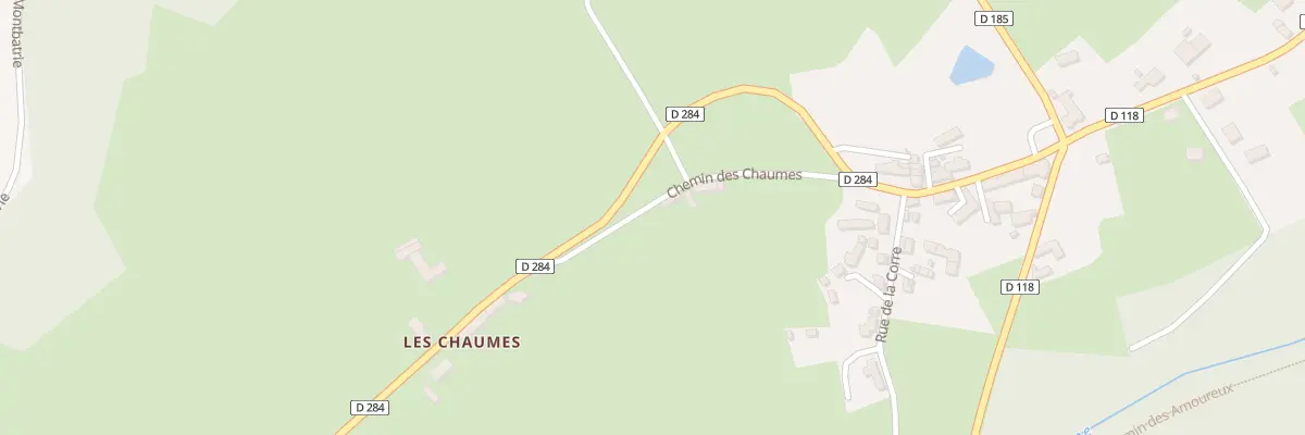 Plan du 5 Chem des Chaumes à Coutansouze