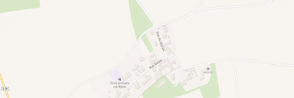 Plan du 15 Rue Basse à Étaing