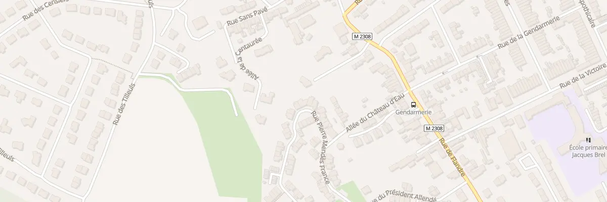 Plan du 30 Rue Pierre Mendès France à Comines