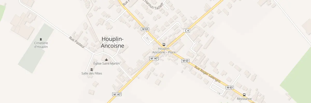 Plan du 4 Rue Jean-Baptiste Lebas à Houplin-Ancoisne