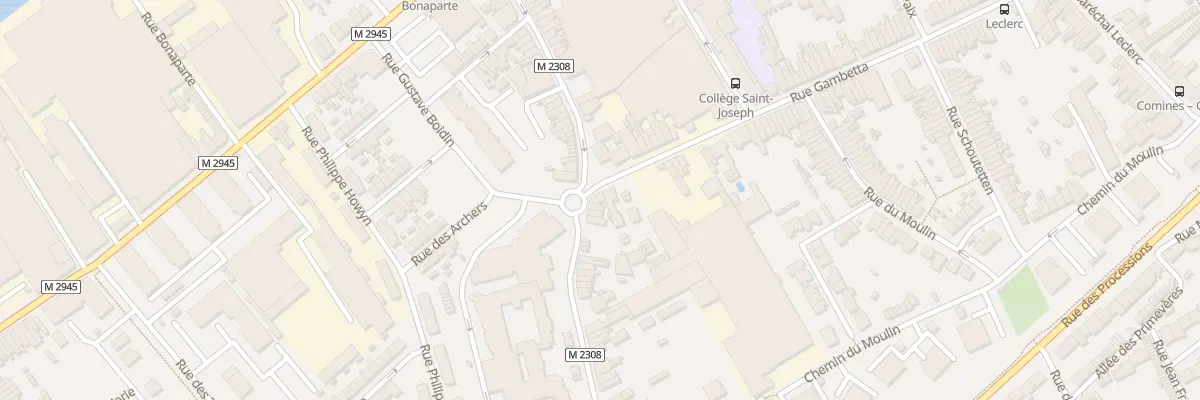 Plan du 49B Rue de Quesnoy à Comines