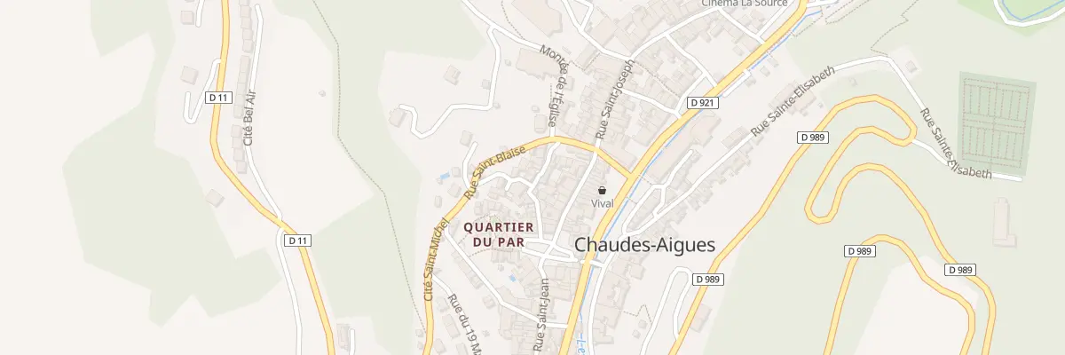 Plan du 15 Rue de la Canche à Chaudes-Aigues
