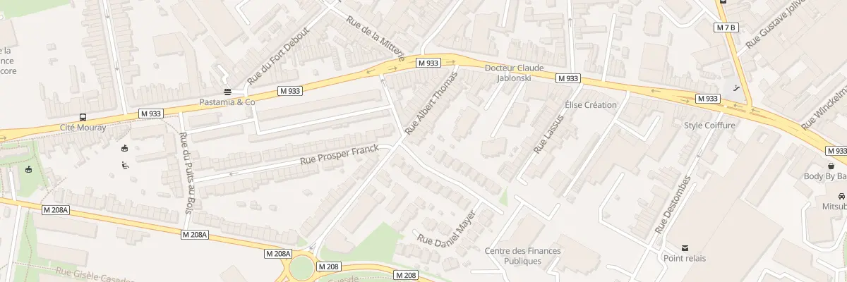 Plan du 29 Rue Albert Thomas Lomme à Lille