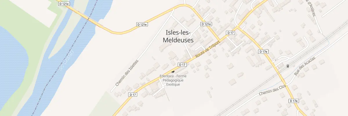 Plan du 11B Rte de Trilport à Isles-les-Meldeuses