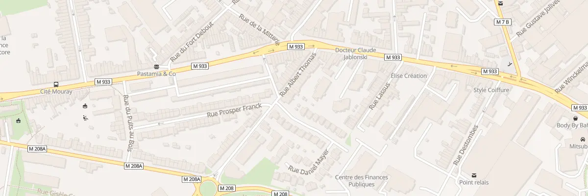 Plan du 27 Rue Albert Thomas Lomme à Lille