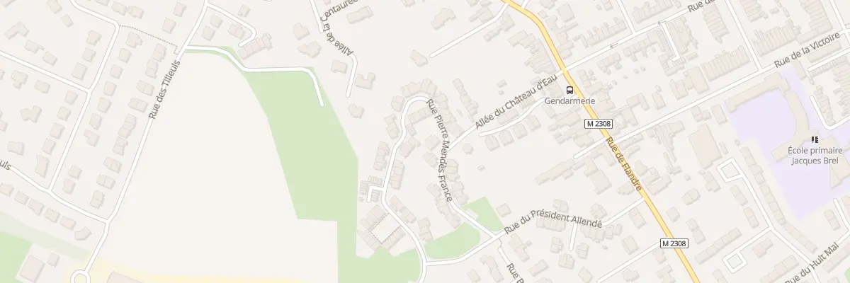 Plan du 17 Rue Pierre Mendès France à Comines