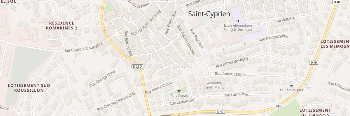 Plan du 31 Rue Anna de Noailles à Saint-Cyprien