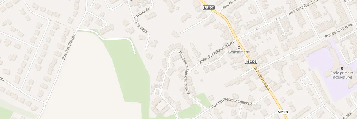 Plan du 23 Rue Pierre Mendès France à Comines