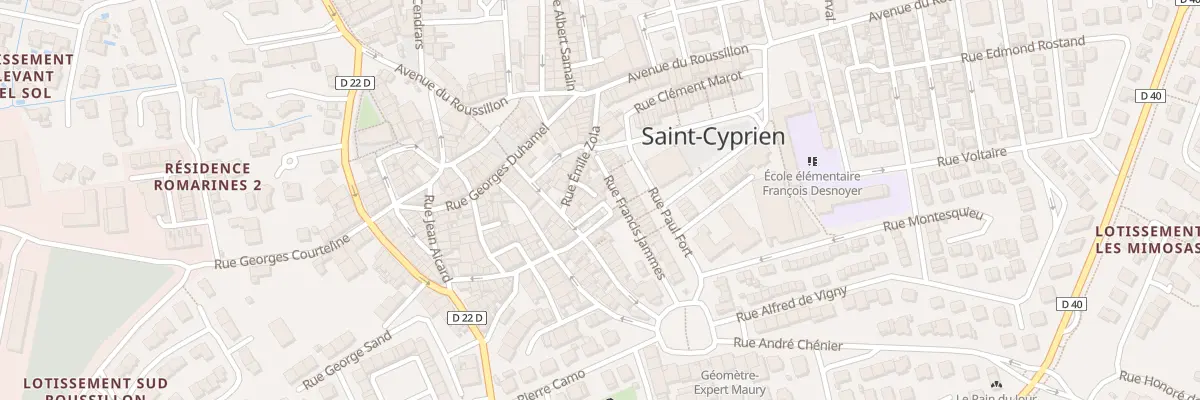 Plan du 7 Imp Michel-Richard de Lalande à Saint-Cyprien