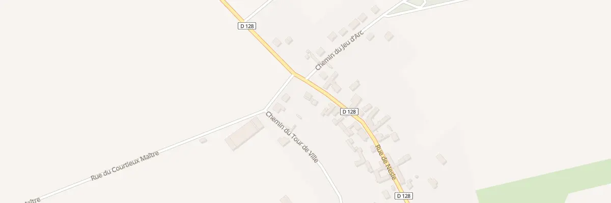 Plan du 455 Rue de Nesle à Fréniches