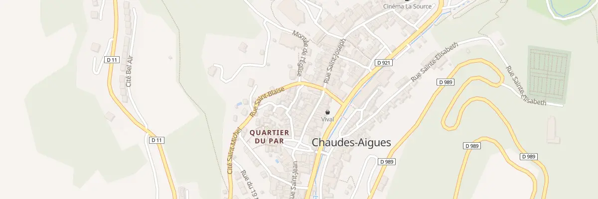 Plan du 16 Rue de la Canche à Chaudes-Aigues