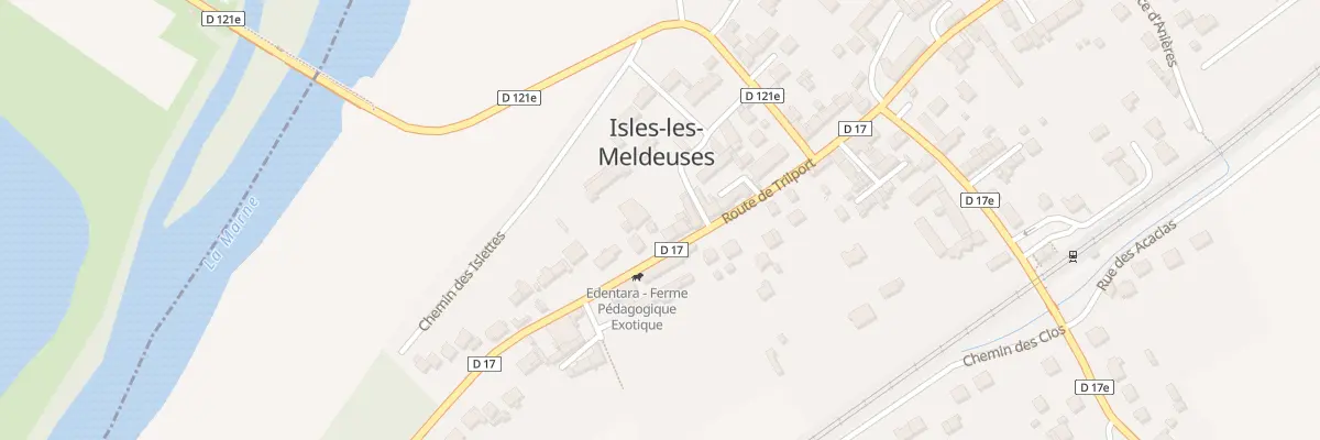 Plan du 11 Rte de Trilport à Isles-les-Meldeuses