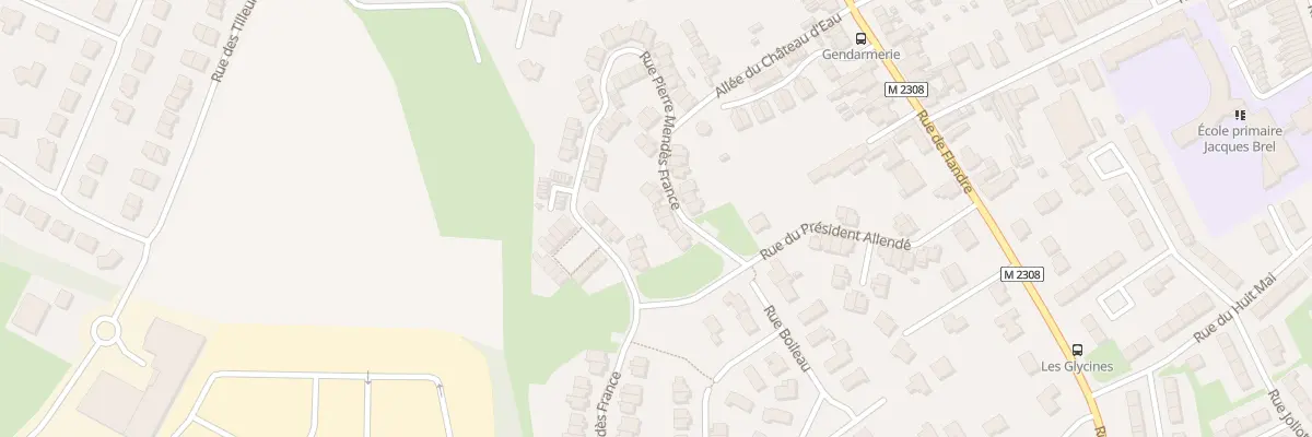 Plan du 7 Rue Pierre Mendès France à Comines