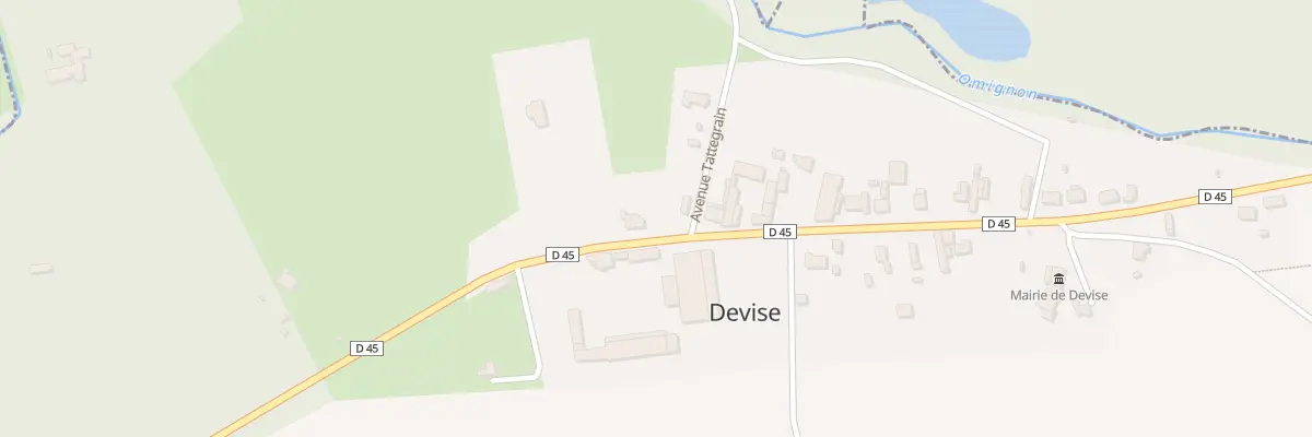 Plan du 7 Rue de la République à Devise