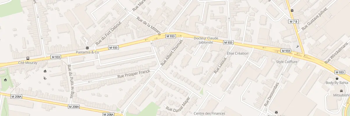 Plan du 17 Rue Albert Thomas Lomme à Lille