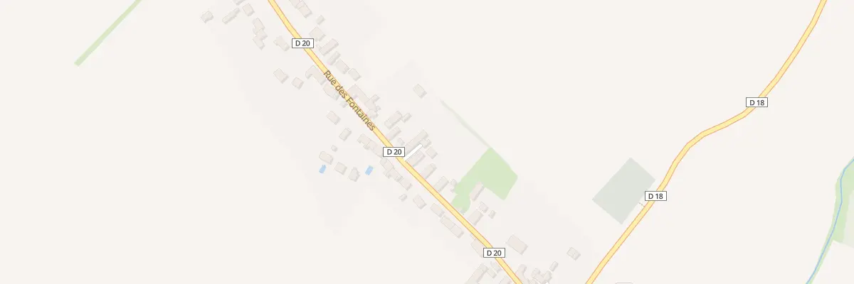 Plan du 44 Rue des Fontaines à Boullarre