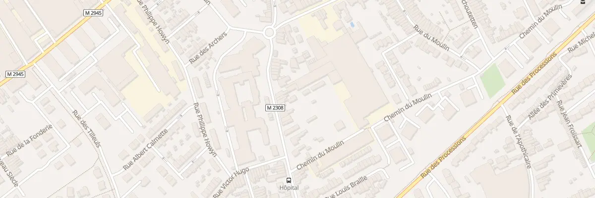 Plan du 83A Rue de Quesnoy à Comines