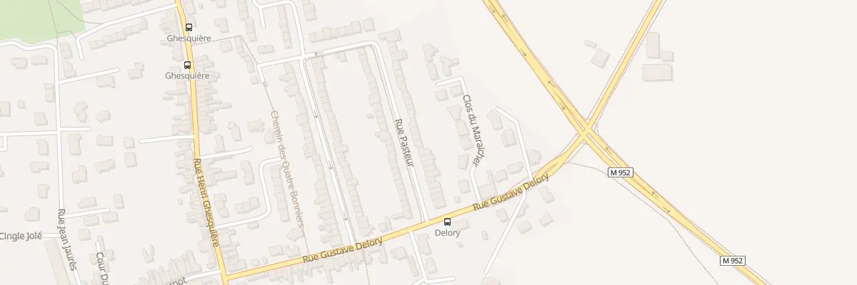Plan du 22 Rue Pasteur à Emmerin