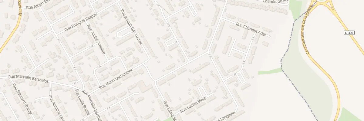 Plan du 44 Rue François Raspail à Oignies