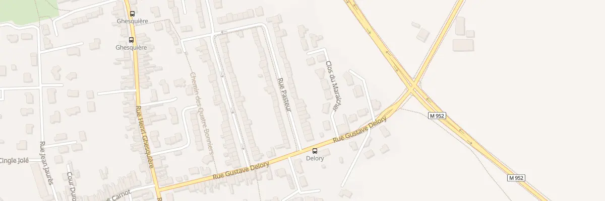Plan du 20 Rue Pasteur à Emmerin