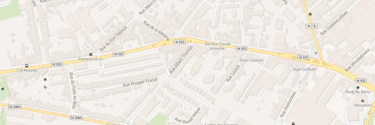 Plan du 13 Rue Albert Thomas Lomme à Lille
