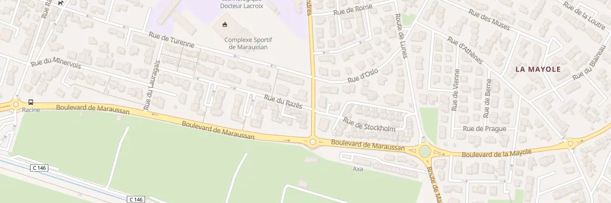 Plan du 35 Rue du Razés à Narbonne