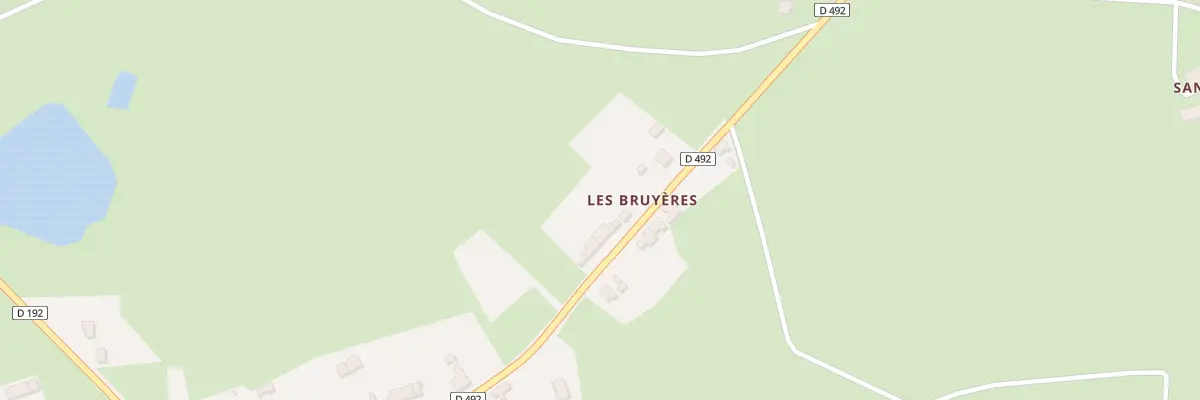 Plan du 5002 Les Bruyeres à Saint-Aubin-le-Monial