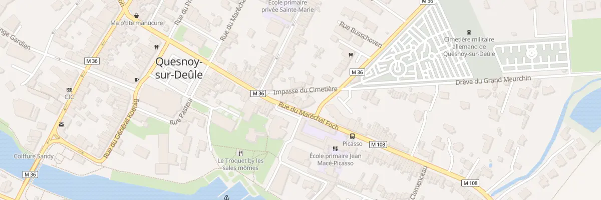Plan du 43 Rue du Marechal Foch à Quesnoy-sur-Deûle