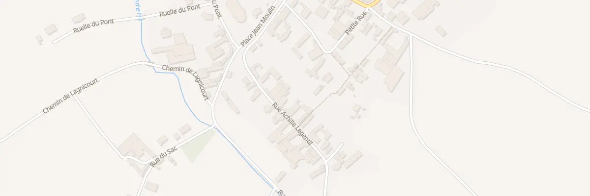 Plan du 11 Rue Achille Legentil à Pronville-en-Artois